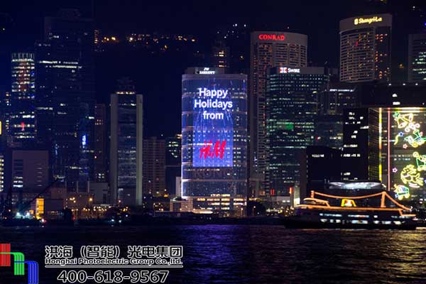 LED光電幕墻，讓您的建筑動起來！洪海LED動感天幕