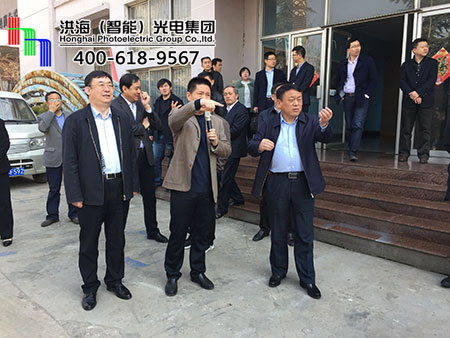 市委領導調(diào)研洪海
